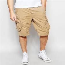 Khaki Cargo Shorts